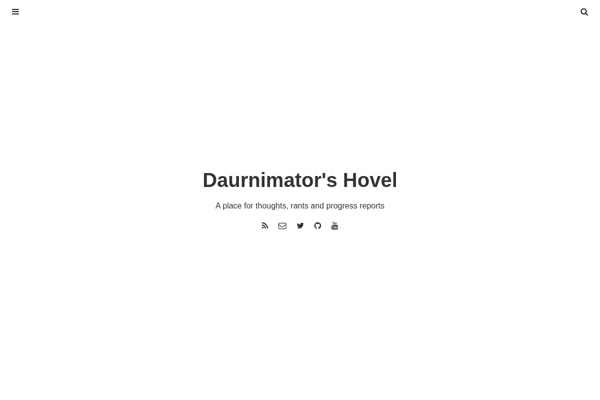 Daurnimator's Hovel