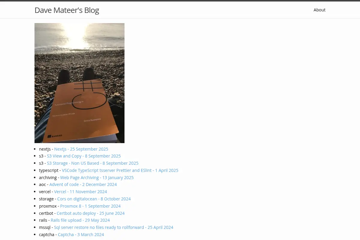 Dave Mateer’s Blog