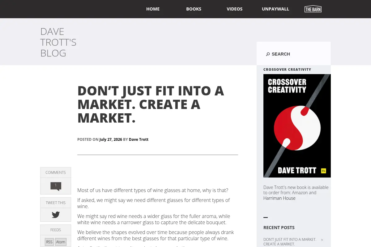 Dave Trott's Blog