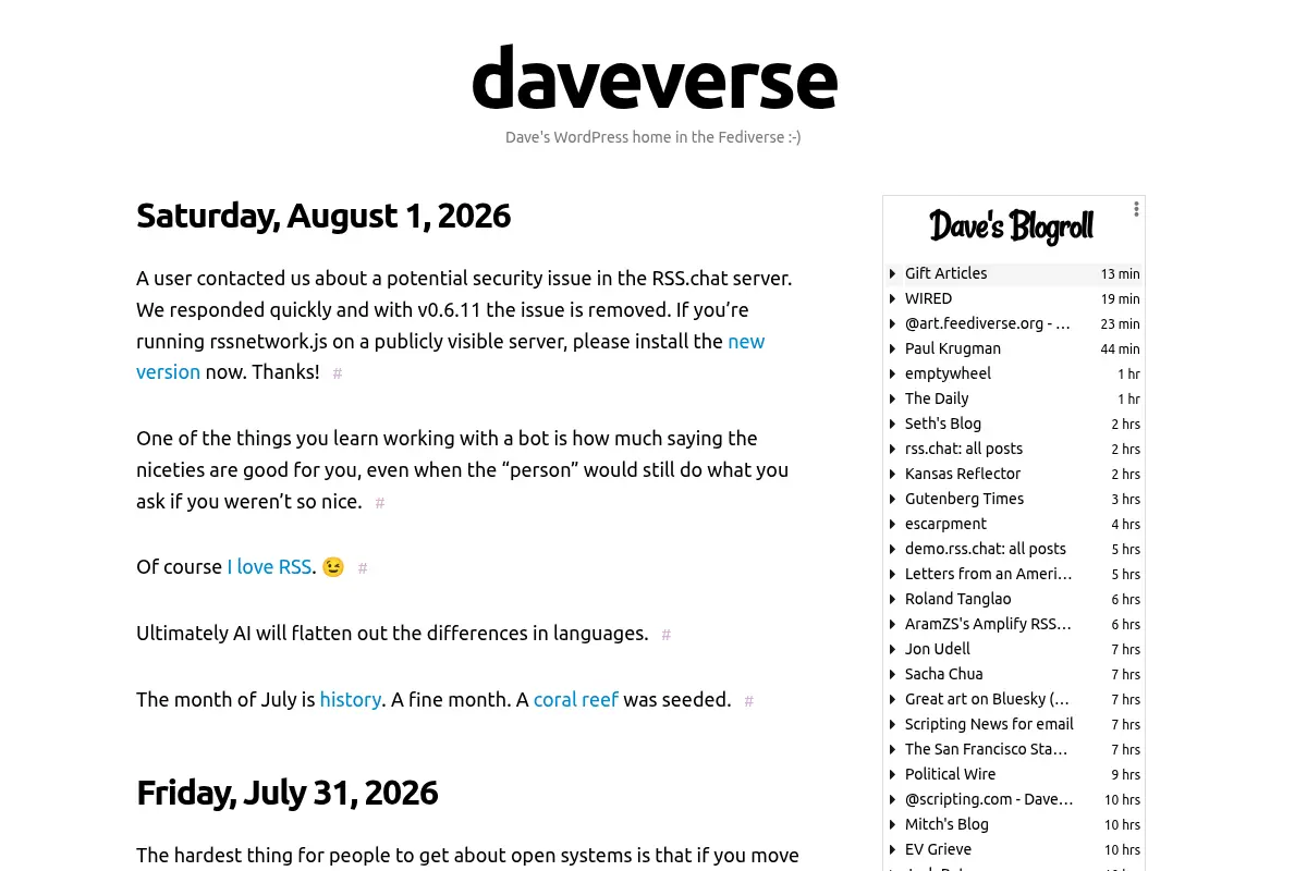 daveverse