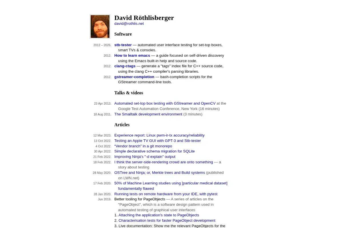 David Röthlisberger