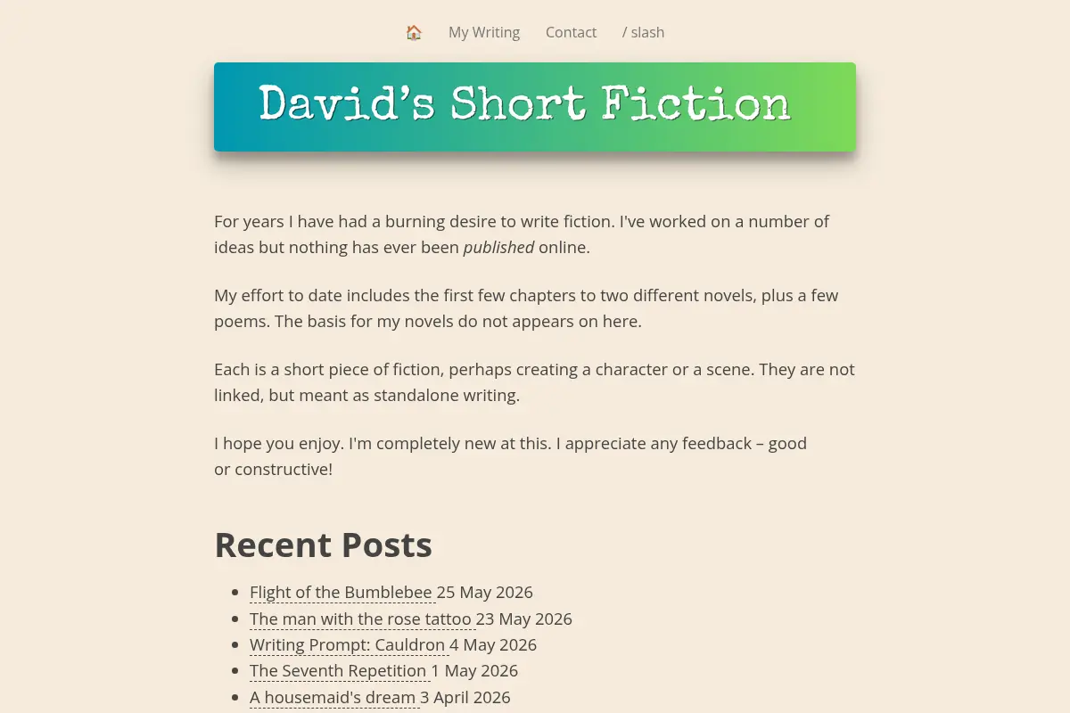 David's Short Fiction