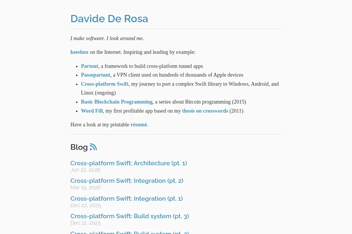 Davide De Rosa
