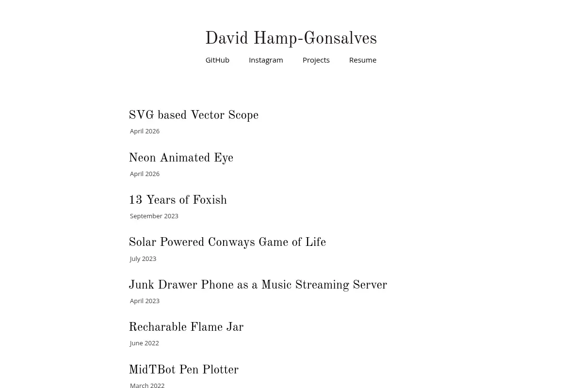David Hamp-Gonsalves