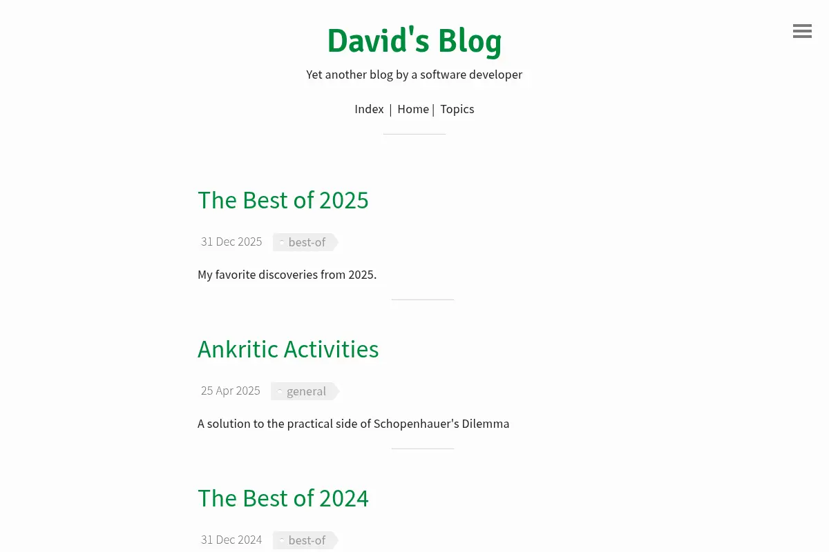 David Laprade | Blog