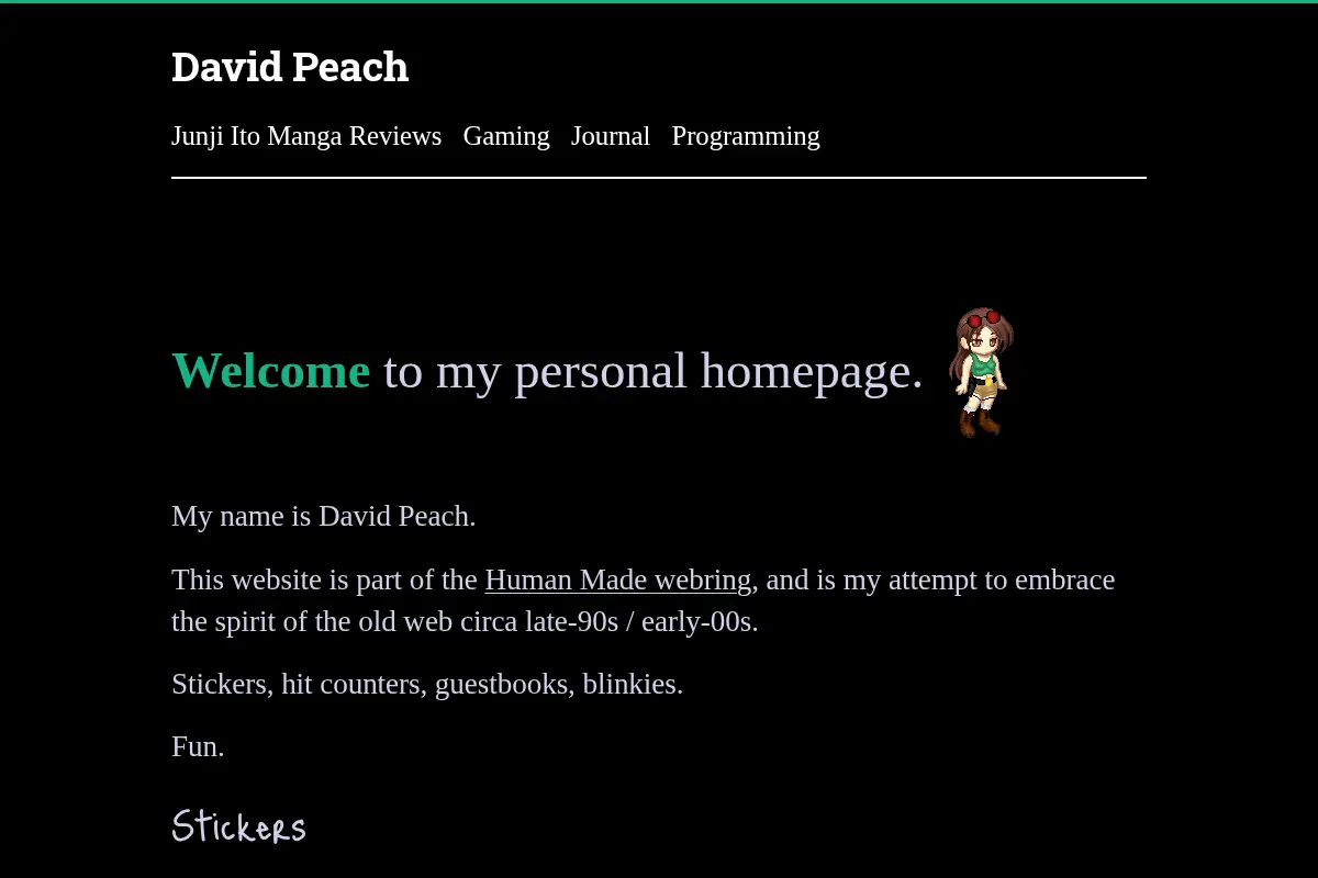 David Peach – love a good story