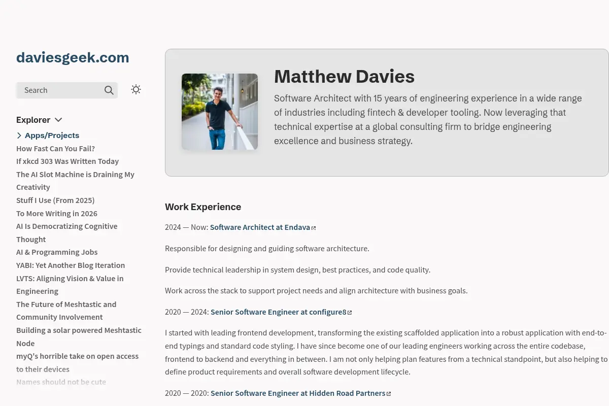 Matthew Davies