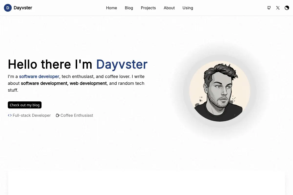 Dayvster.com - Software Development, Tech, and Productivity Blog