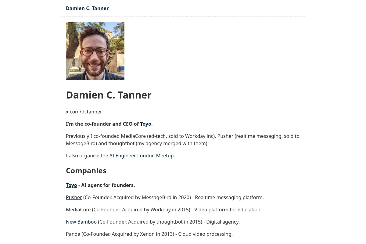 Damien C. Tanner