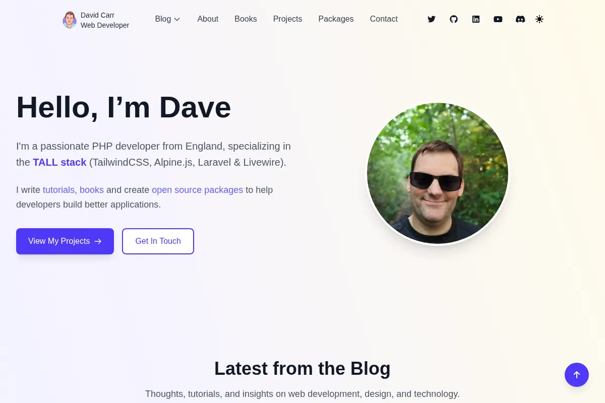 Software Developer - David Carr's Blog
