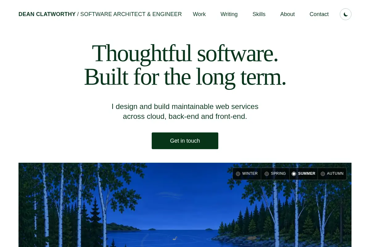Dean Clatworthy | Software Architect & Engineer