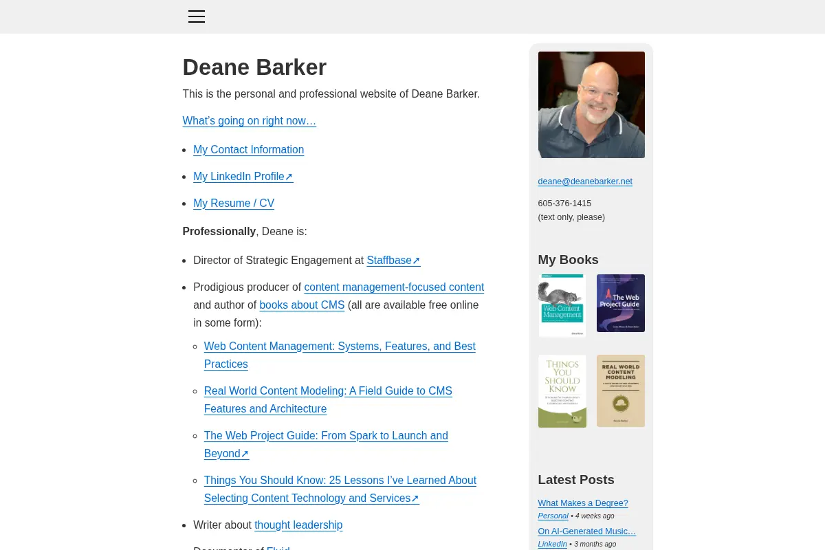 Deane Barker