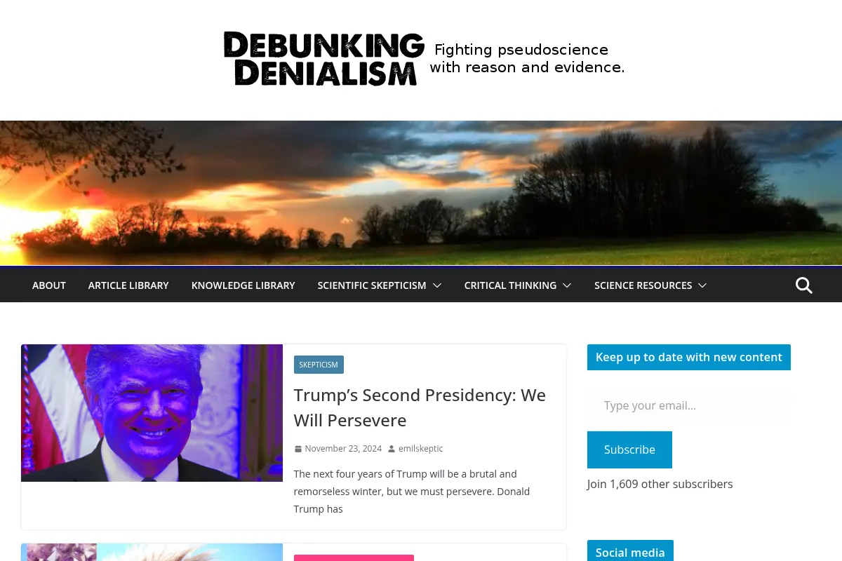 Debunking Denialism
