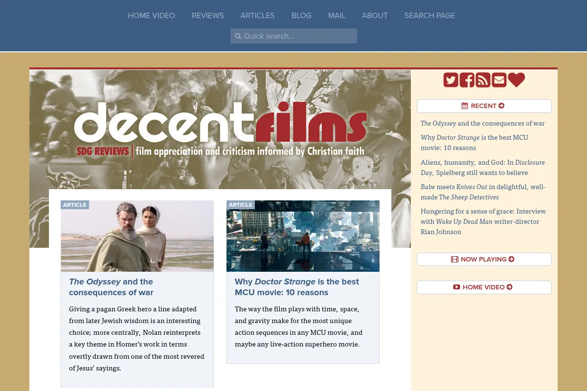 Decent Films - SDG Reviews