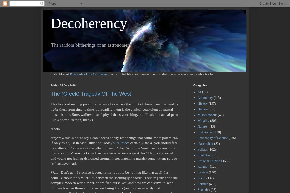 Decoherency
