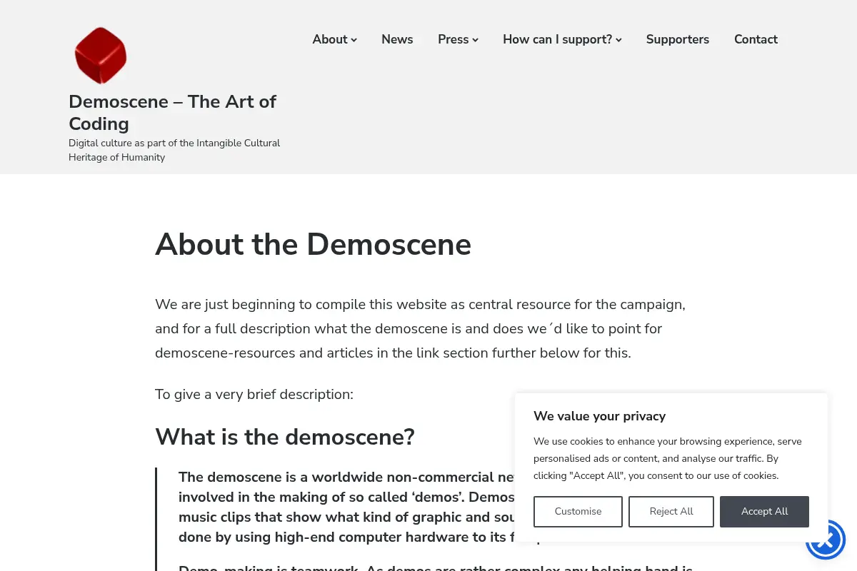 About the Demoscene