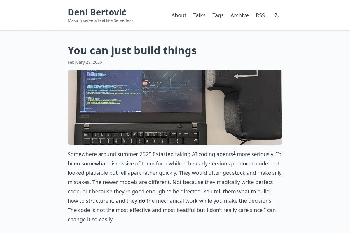 Blog - Deni Bertović