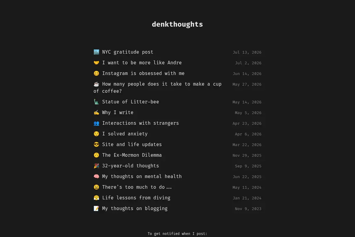 denkthoughts