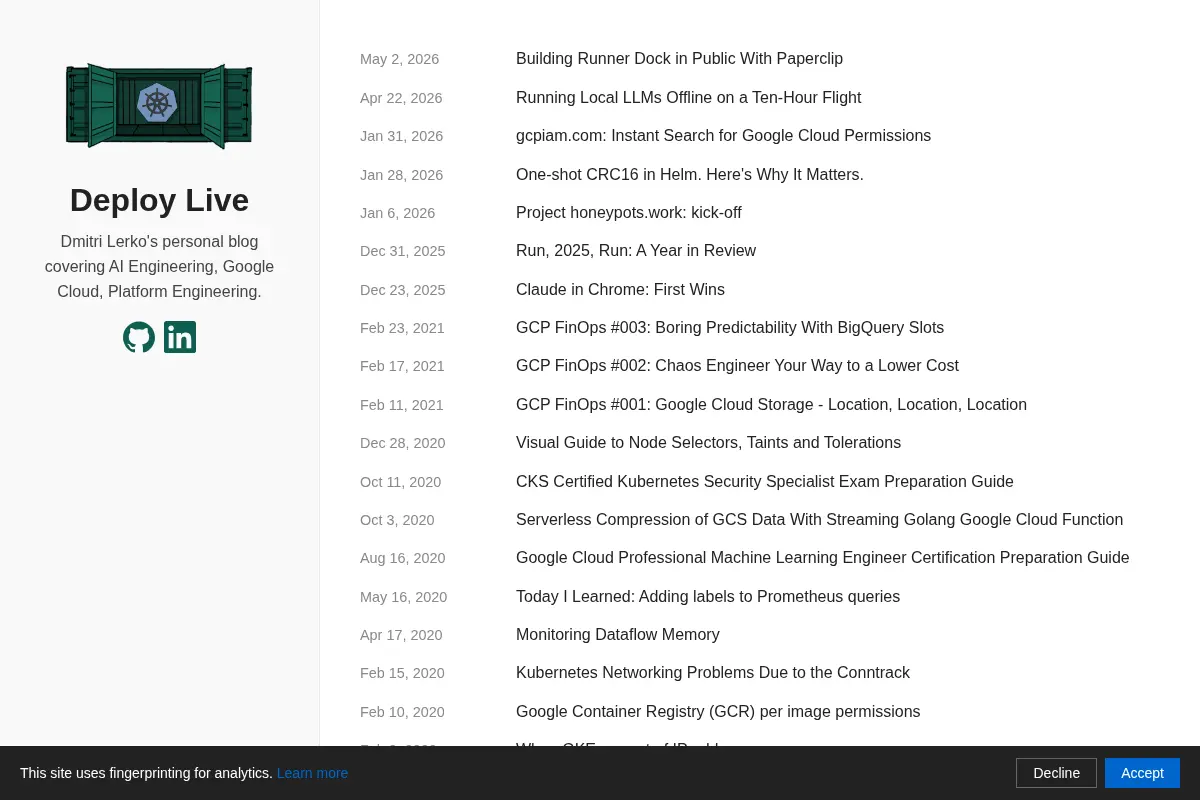 Deploy Live