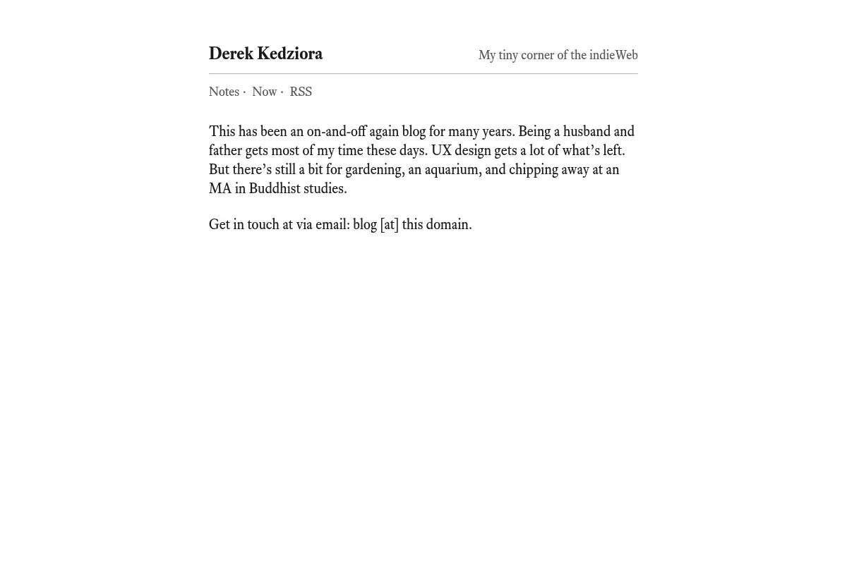 Derek Kedziora