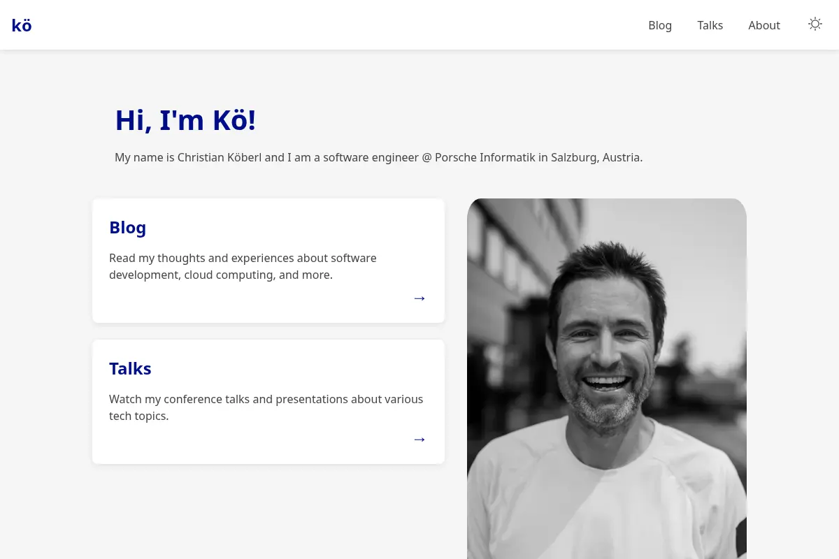 Christian Köberl's Blog