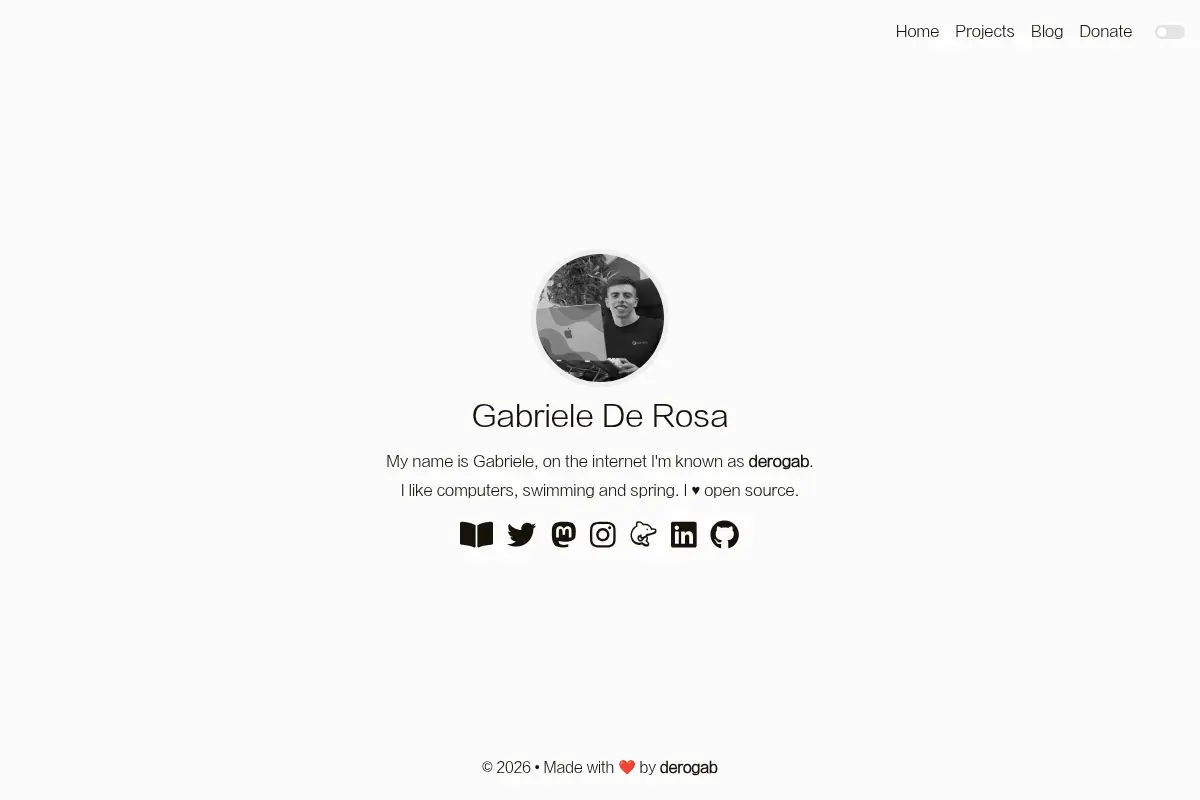 I'm Gabriele!