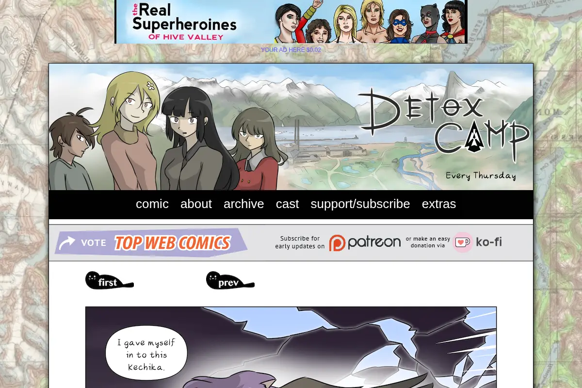 Detox Camp - a Comic