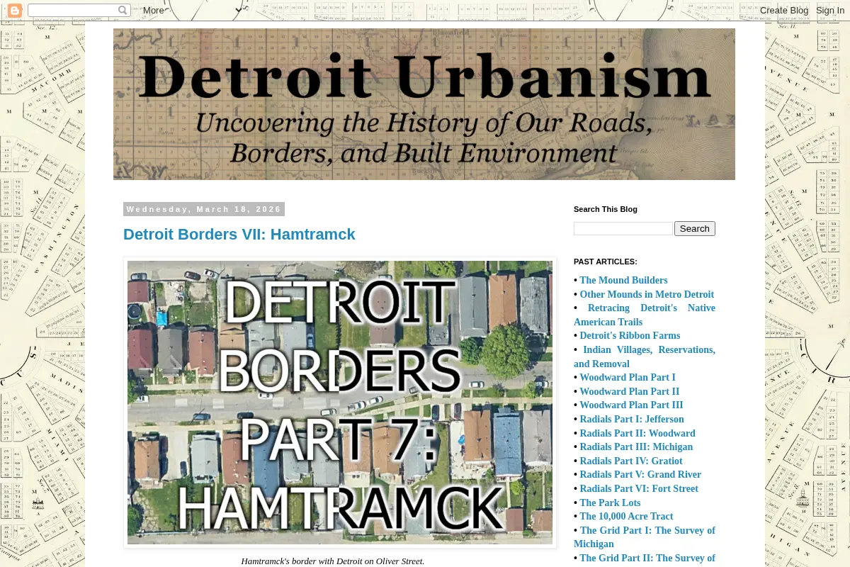Detroit Urbanism