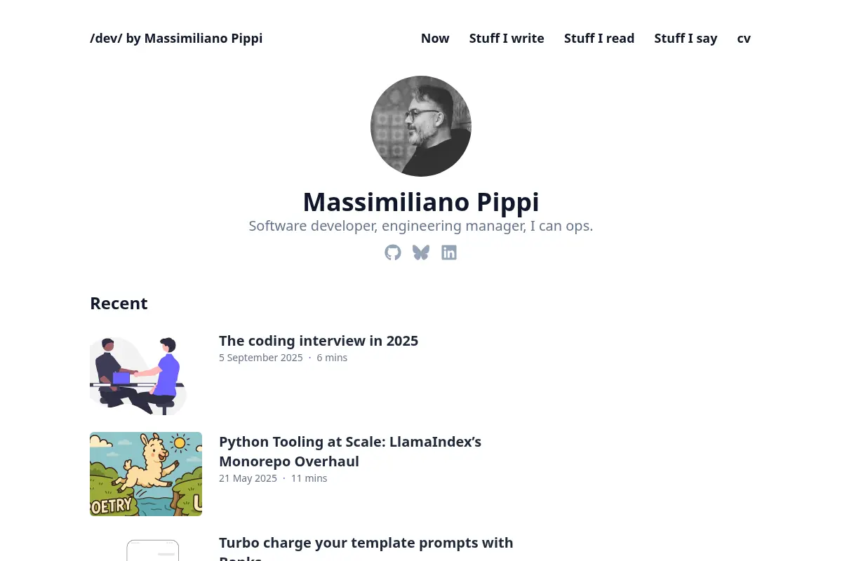 /dev/ by Massimiliano Pippi