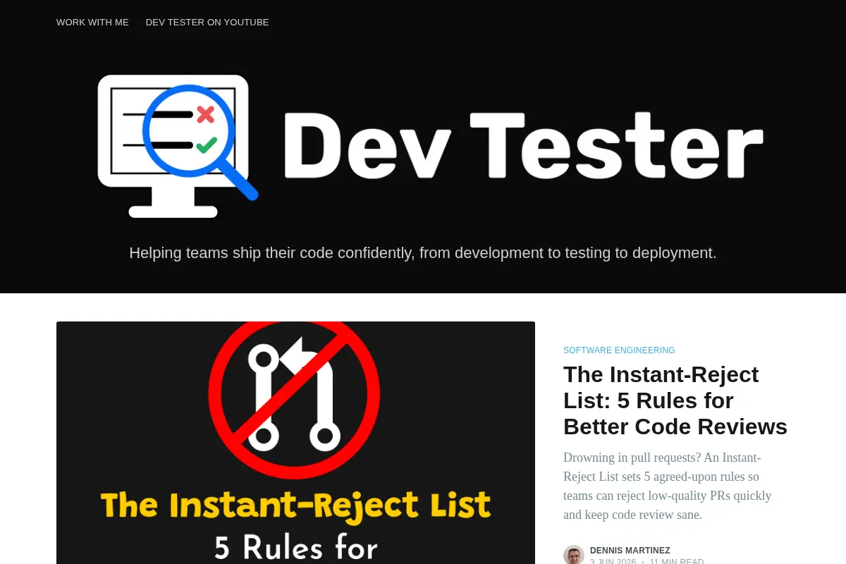 Dev Tester