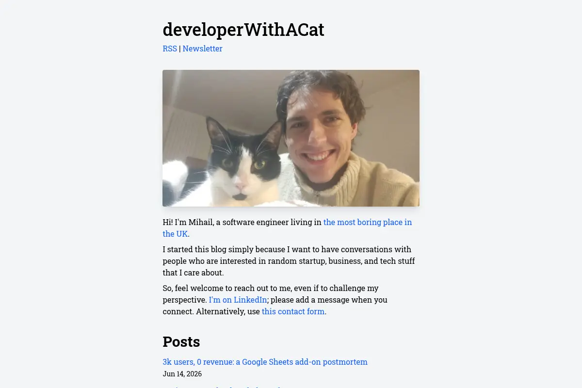 developerWithACat