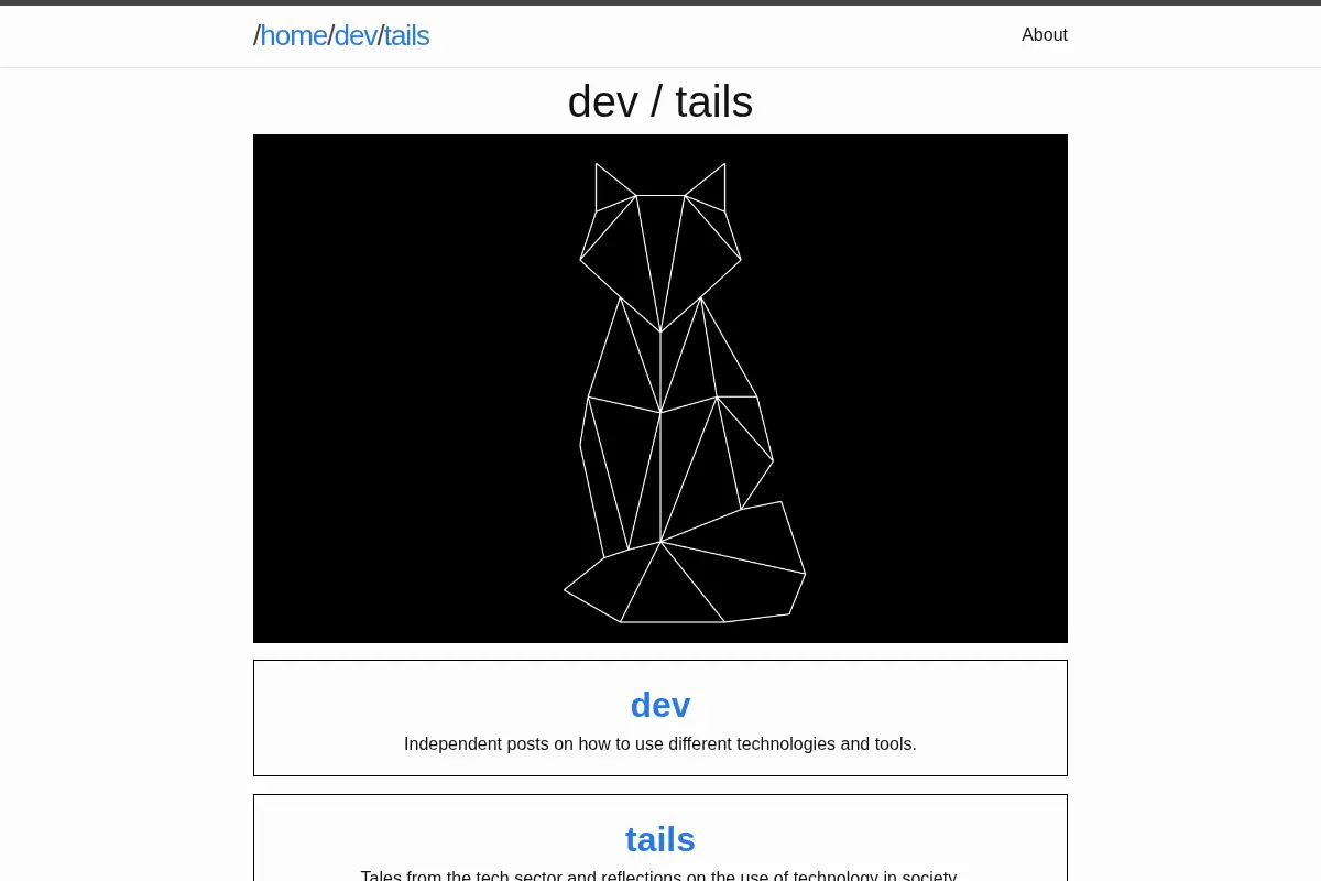 dev/tails