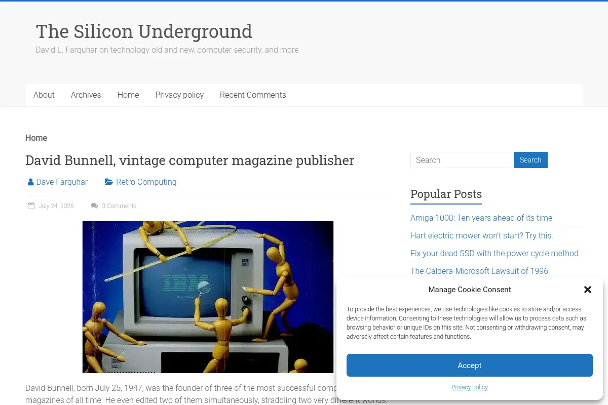 The Silicon Underground