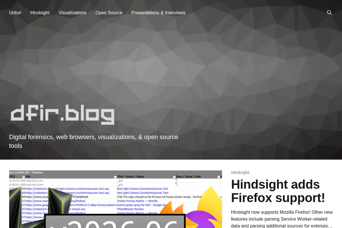 dfir.blog - A blog about Digital Forensics & Incident Response