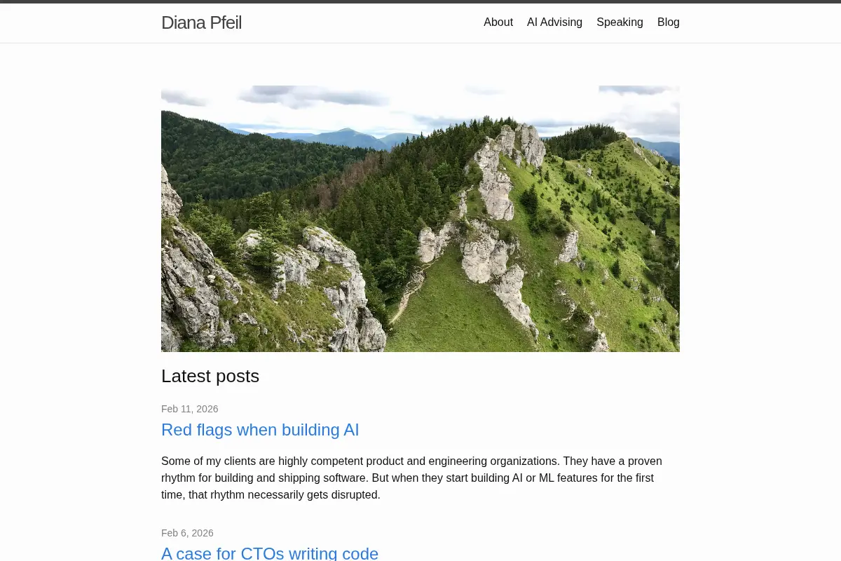 Diana Pfeil | AI/ML consultant