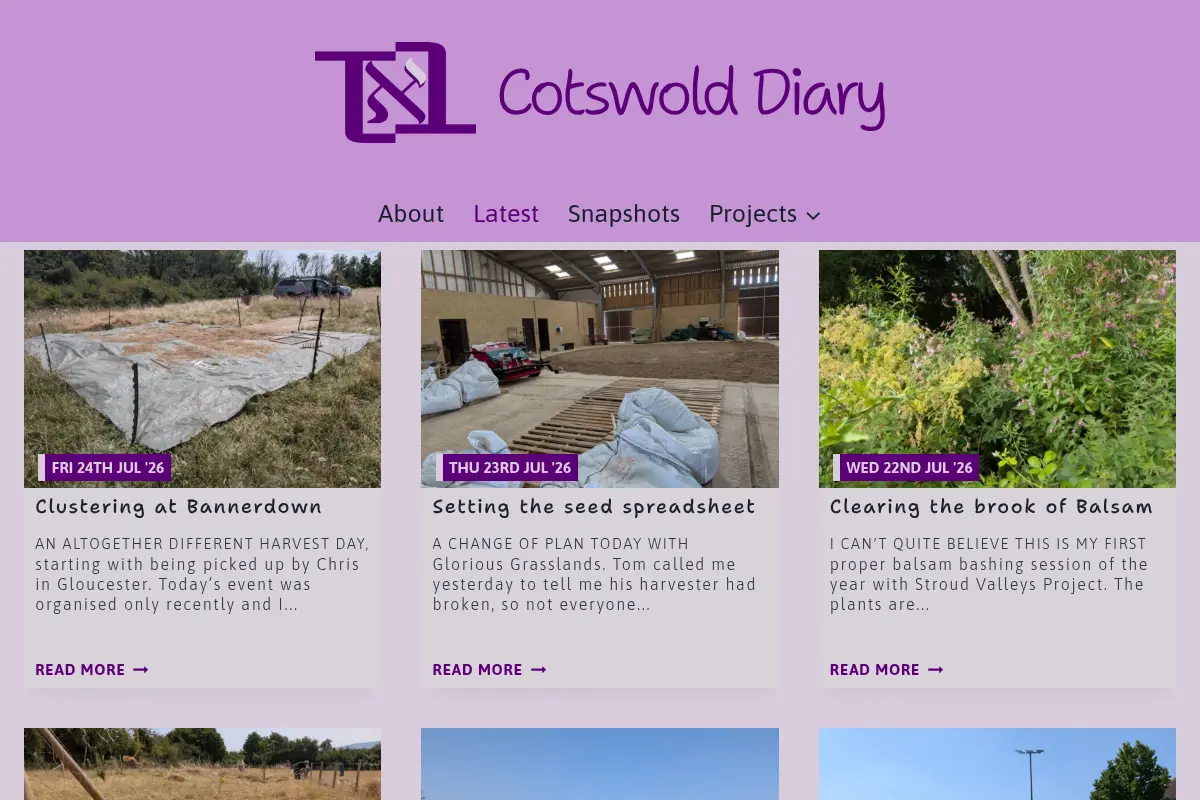 Cotswold Diary