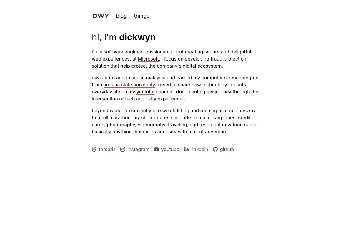 Dickwyn Yong