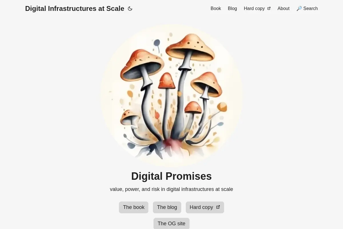 Digital Infrastructures at Scale