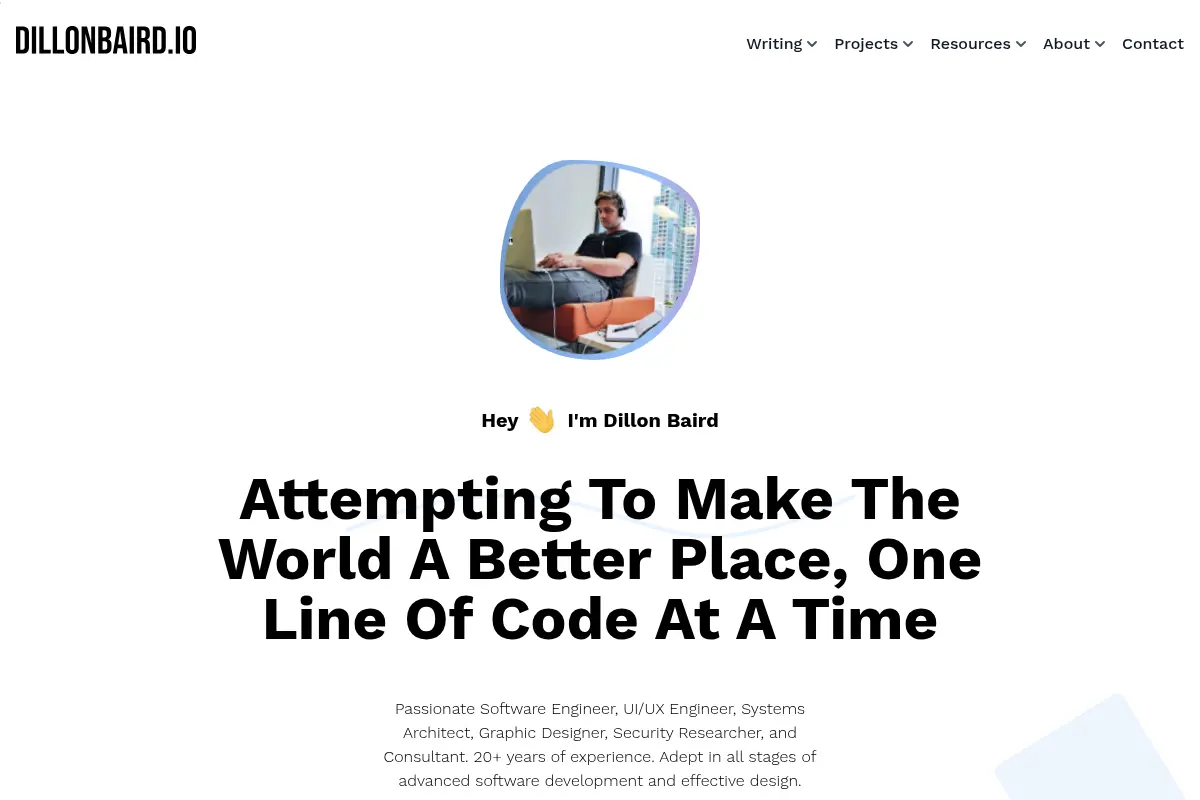 Dillon Baird's Tech Blog