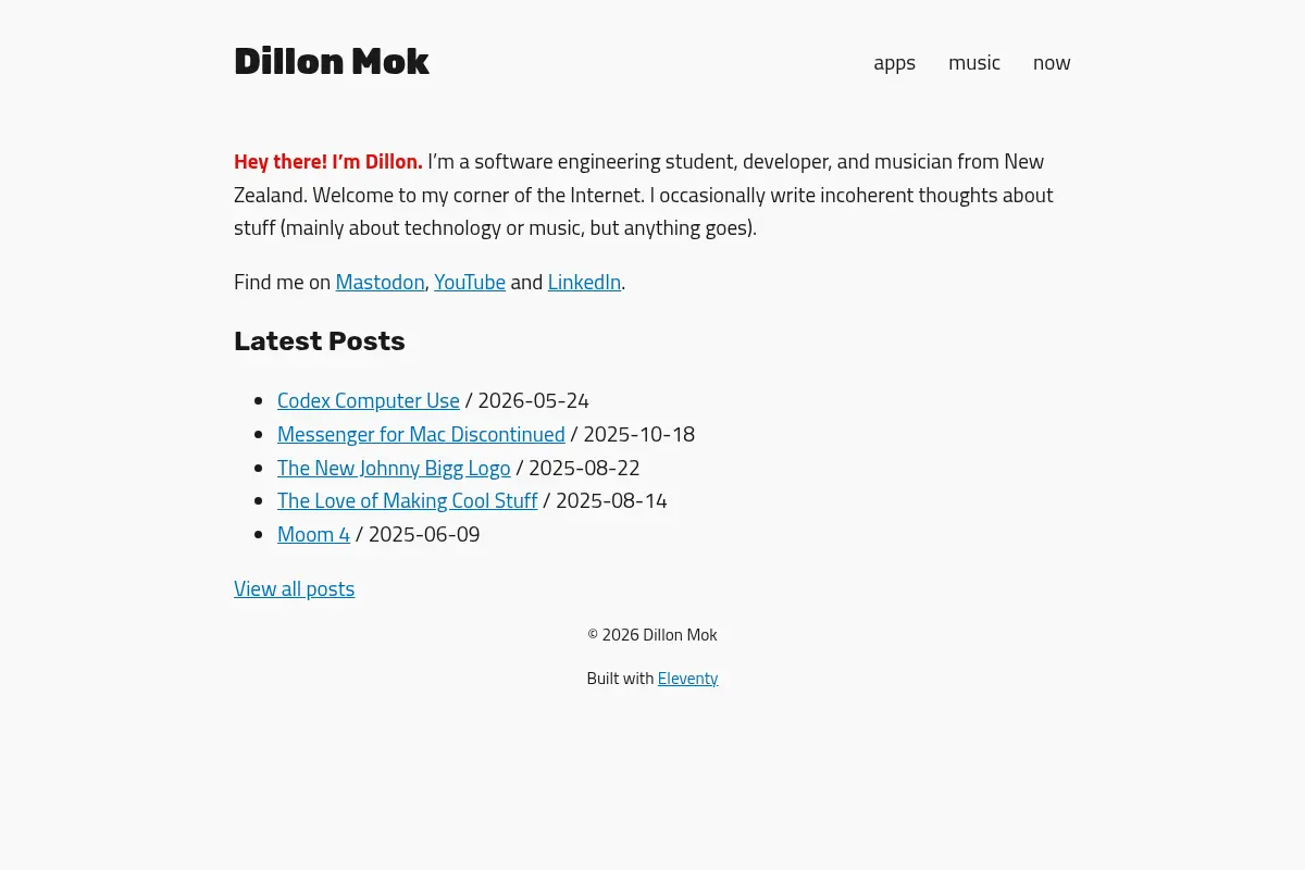Dillon Mok