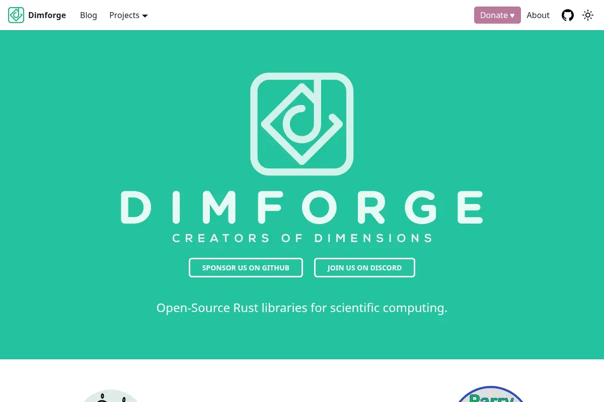Dimforge Home | Dimforge