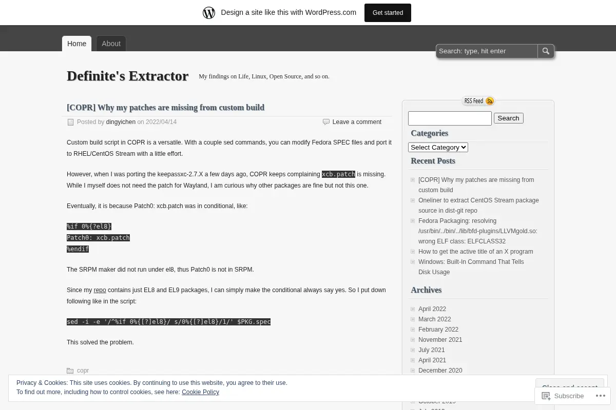 Definite's Extractor