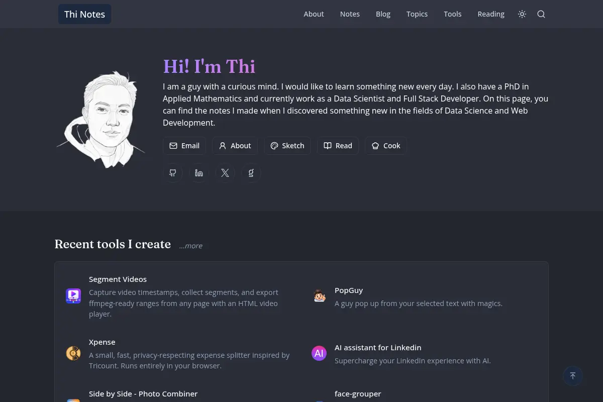 Hi! I'm Thi