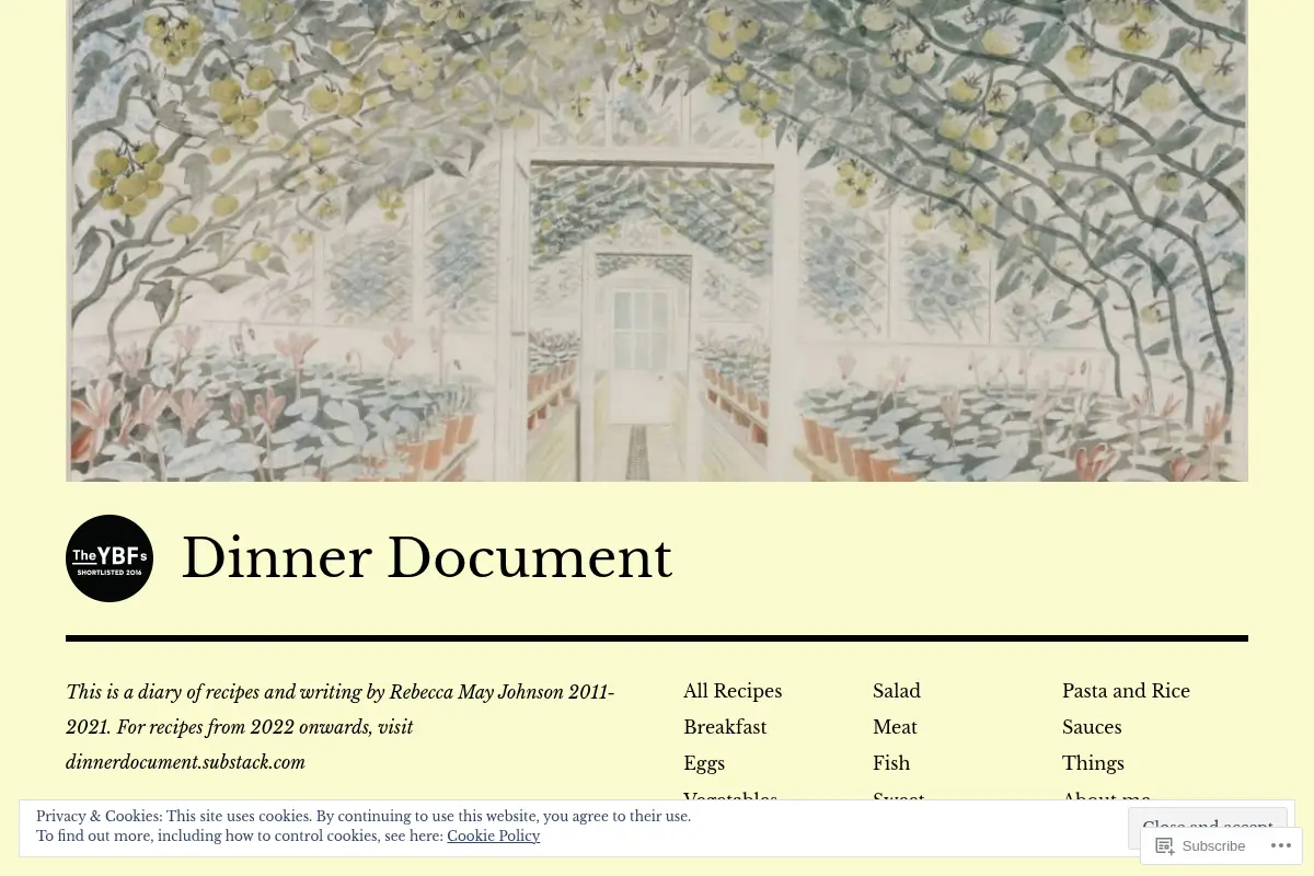 Dinner Document