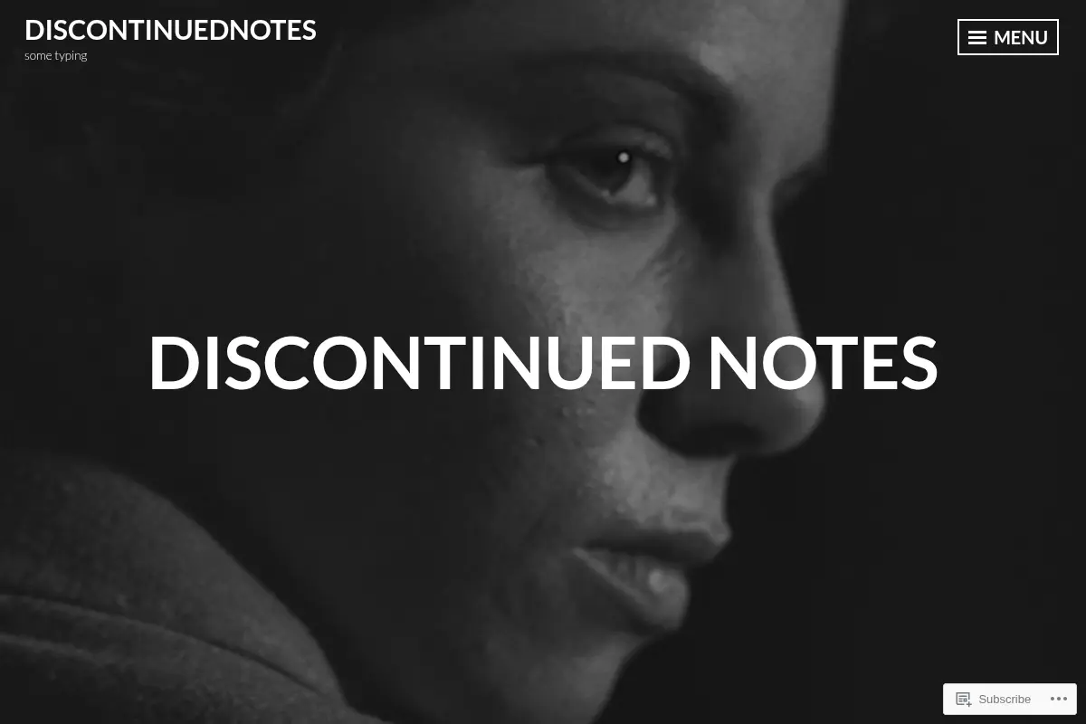 DiscontinuedNotes
