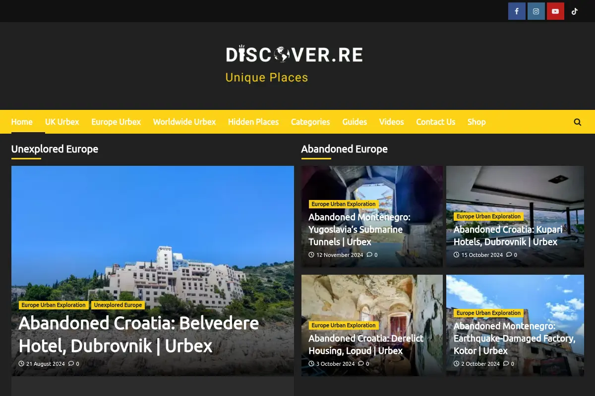 Discover.re - Unique Places