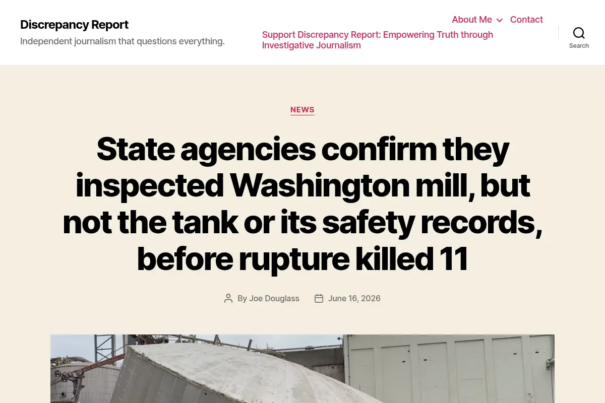 Discrepancy Report