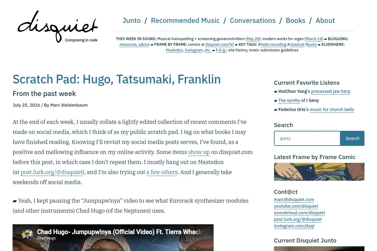 Disquiet
