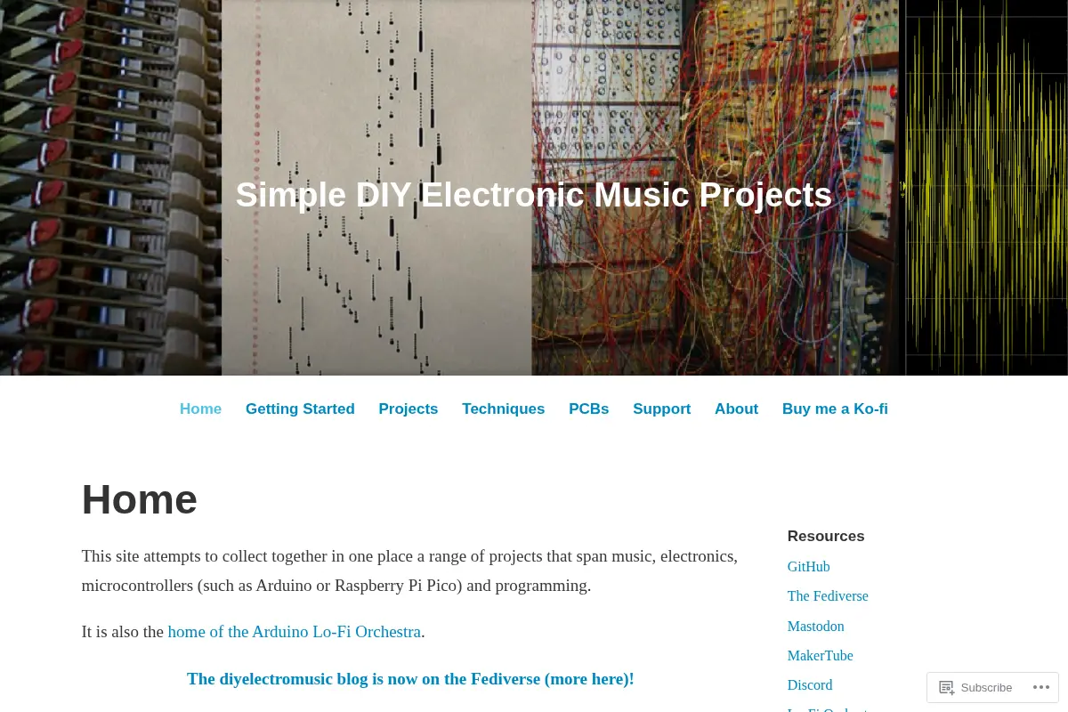 Simple DIY Electronic Music Projects