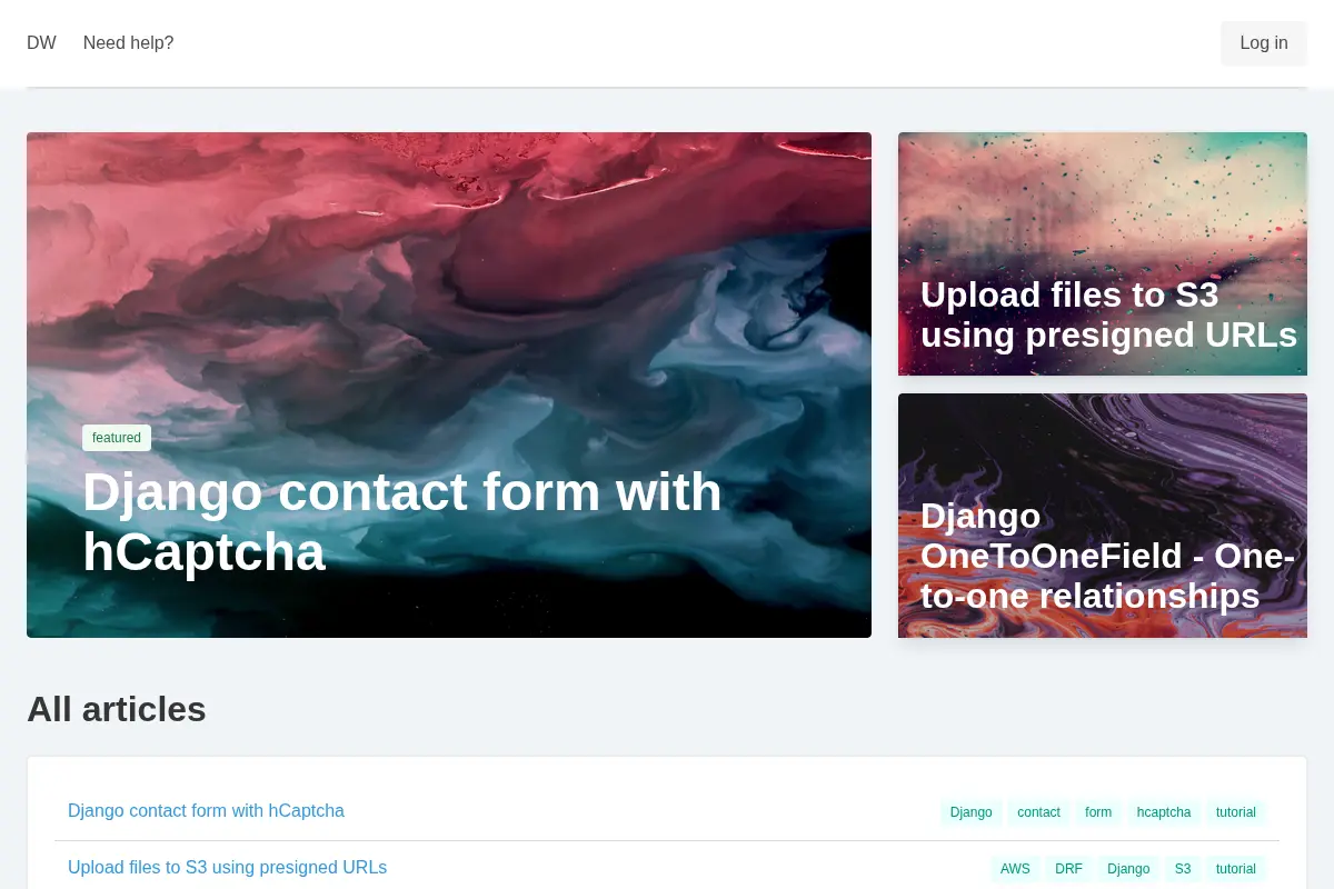 Djangowaves - The best Django and VueJS content